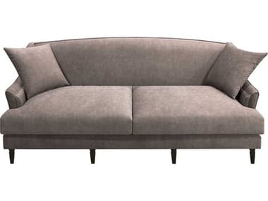 Surya Maywood Light Brown Dark Upholstered Sofa SYMAW001