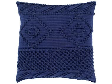 Surya Merdo Dark Blue Pillow SYMDO002