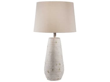 Surya Maggie Ivory Linen Off White Buffet Lamp SYMGLP001