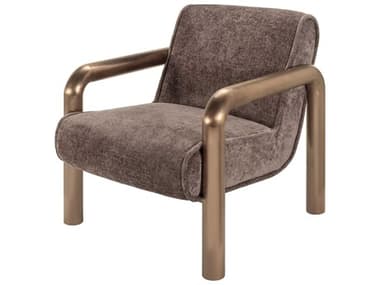 Surya Magnus Brown Accent Chair SYMGUS001313033