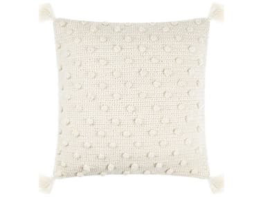 Surya Makrome White Pillow SYMKO014