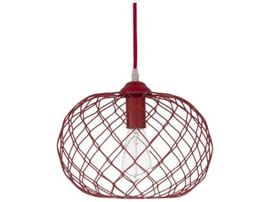 Surya Matilda 1-Light Red Mini Pendant SYMLA002