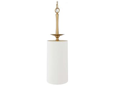 Surya Malani 1-Light Metallic Brass Mini Pendant SYMLI001