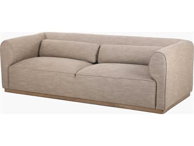 Surya Moore Beige Upholstered Sofa SYMOOR001289041