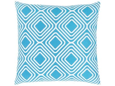 Surya Clairebella Miranda Blue Pillow SYMRA010