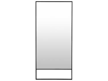 Surya Maxxis Black Rectangular Floor Mirror SYMXS0013575