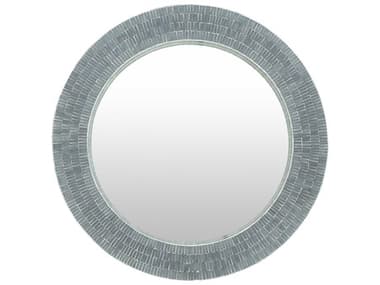 Surya Natalia Gray Round Wall Mirror SYNAA0013232