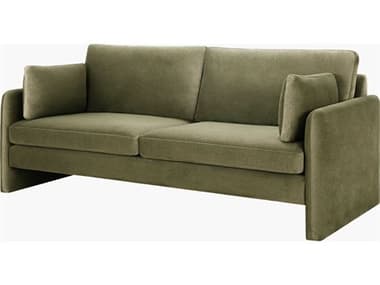 Surya Niya Dark Green Upholstered Sofa SYNIYA004338235