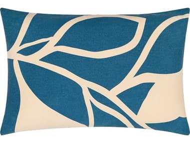 Surya Natur Dark Blue / Light Beige Pillow SYNTR013