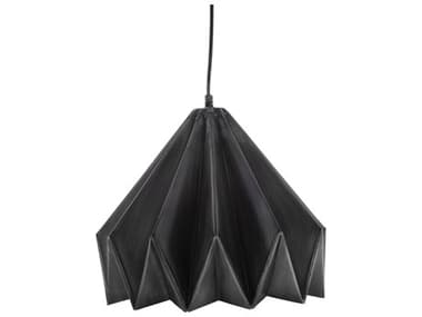 Surya Novara 1-Light Black Geometric Pendant SYNVR001