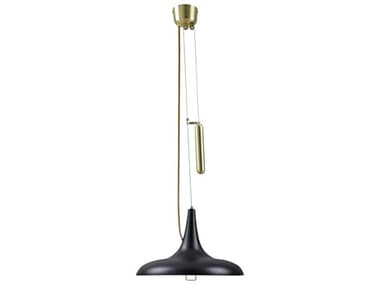 Surya Onos 3-Light Gold Black Pendant SYONS001