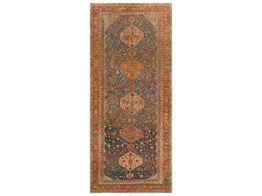 Surya Antique One Of A Kind Bordered Runner Area Rug SYOOAK1518RUN
