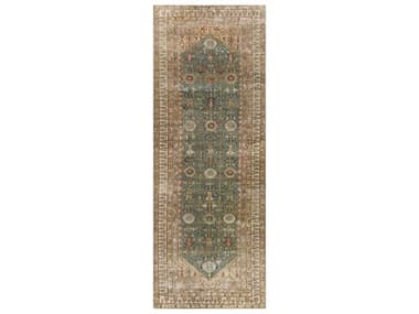 Surya Antique One Of A Kind Bordered Runner Area Rug SYOOAK1552RUN