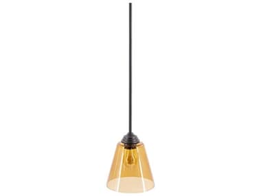 Surya Boone 1-Light Amber Brown Mini Pendant SYOON001