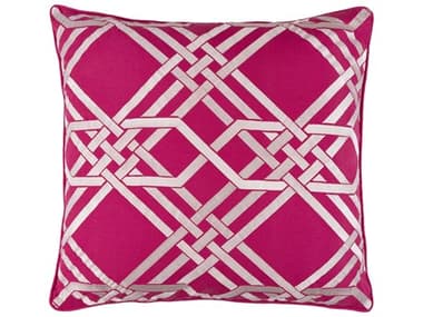 Surya Pagoda Fuchsia Pillow SYPAG002