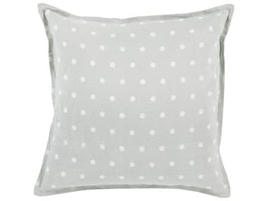 Surya Polka Dot Slate Pillow SYPD007