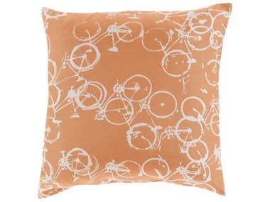 Surya Pedal Power Off-White Pillow SYPDP003