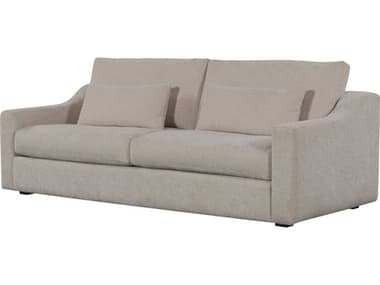 Surya Pedersen Brown Upholstered Sofa SYPDS002