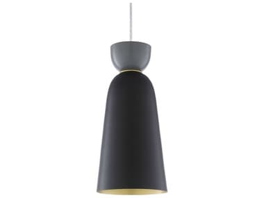 Surya Prismatic 1-Light Gray Black Mini Pendant SYPMC002