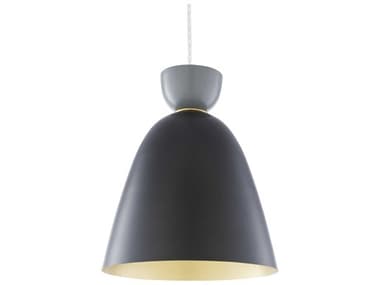 Surya Prismatic 1-Light Gray Black Mini Pendant SYPMC003