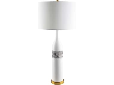 Surya Piedmont White Translucent Buffet Lamp SYPMT001
