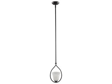 Surya Pivot 1-Light Black Mini Pendant SYPVT001