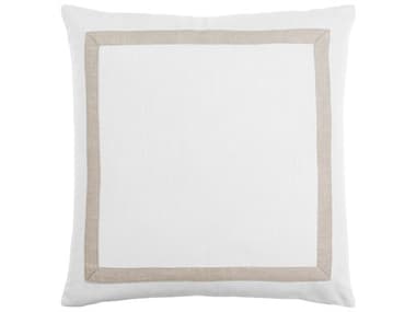 Surya Ritzy White Sandstone Pillow SYRIZ001