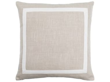 Surya Ritzy Beige Ivory Pillow SYRIZ002