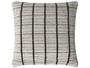 Surya Rowley Ivory Charcoal Pillow SYROW002