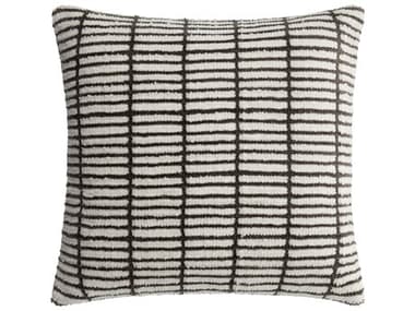 Surya Rowley Ivory Espresso Pillow SYROW003