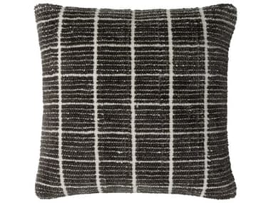 Surya Rowley Charcoal Pillow SYROW004