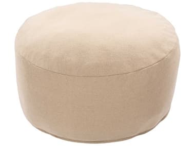 Surya Shane Tan Upholstered Pouf SYSAPF004303014