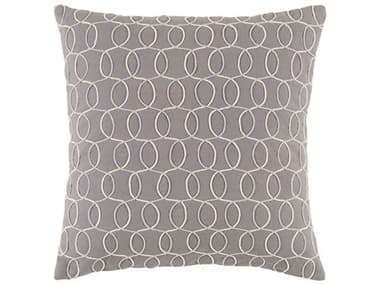 Surya Bobby Berk Gray Pillow SYSDB003