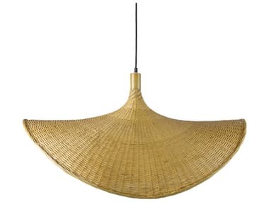 Surya Taiga 1-Light Black Brown Pendant SYTAG001