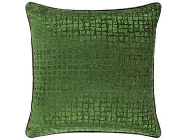 Surya Tambi Medium Green / Dark Brown Pillow SYTBI006