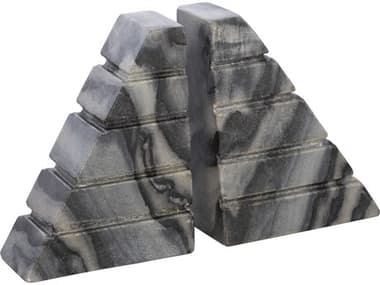 Surya Tikal Gray Bookends SYTKL001SET