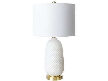 Surya Tory White Buffet Lamp SYTRY002