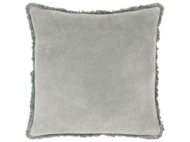 Surya Washed Cotton Velvet Sage Pillow SYWCV005