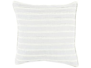 Surya Willow Cream Ice Blue Pillow SYWO003