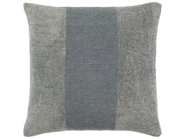 Surya Washed Stripe Gray Pillow SYWSS002