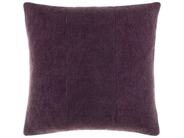 Surya Washed Stripe Medium Purple Pillow SYWSS004