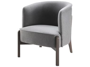 Surya Rayne 24" Gray Fabric Accent Chair SYYNE001