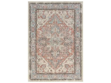Tayse Antiquity Bordered Area Rug TAAQY1104