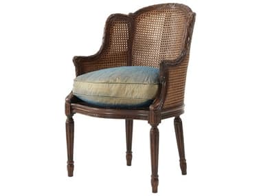 Theodore Alexander Brown Fabric Accent Chair TAL42000461ABM