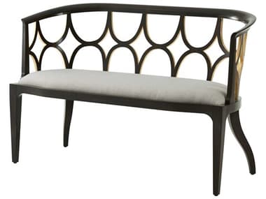 Theodore Alexander Ta Originals 50" Brown Fabric Upholstered Accent Bench TAL45020211BFF