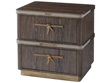 Theodore Alexander Ta Iconic 21" Wide 2-Drawers Nightstand TAL5006065