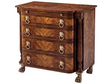 Theodore Alexander Althorp Living History 38" Wide 4-Drawers Brown Dresser TALAL60008