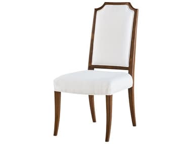 Theodore Alexander Sloane Solid Wood Natural Upholstered Armless Dining Chair TALSC400111DJS