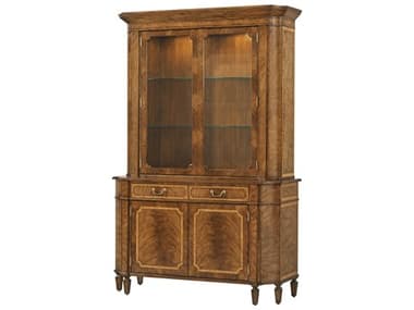Theodore Alexander Sloane 58" Classic English Display Cabinet TALSC61043