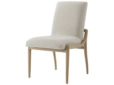 Theodore Alexander Catalina Beige Fabric Upholstered Side Dining Chair TALTA400121CIS